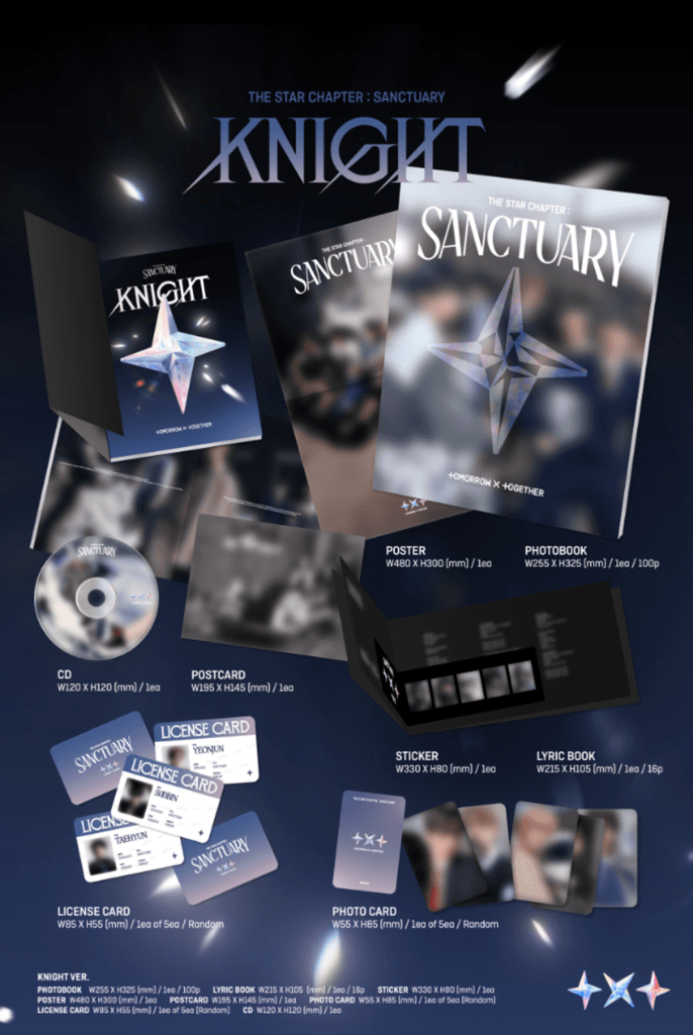 Альбом TOMORROW X TOGETHER (TXT) - The Star Chapter: SANCTUARY
