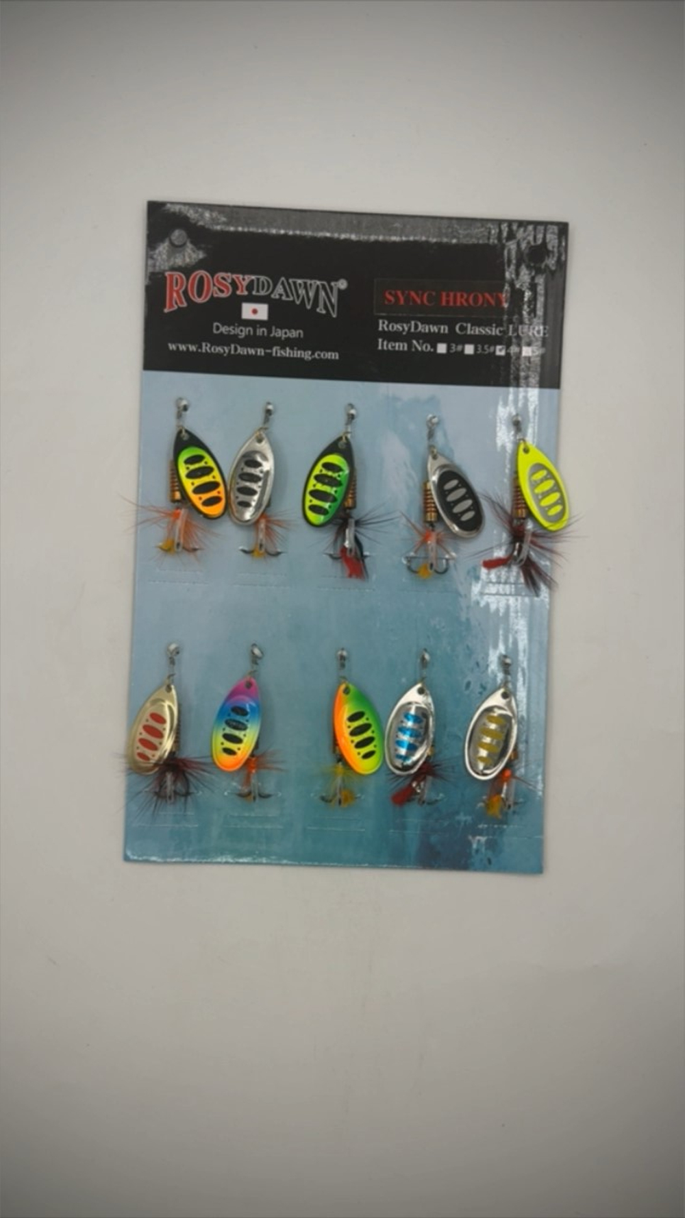 Набор №4 блесен SP-04 NО 09 №115