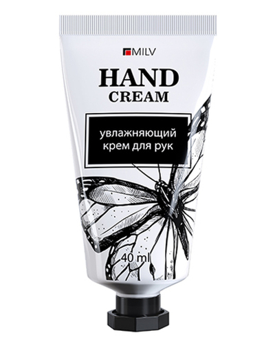 Крем для рук MILV увлажняющий 18725 ЗЕМЛЯНИКА 40 мл