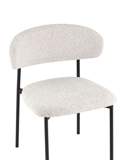 Стул Sevyn букле светло-серый