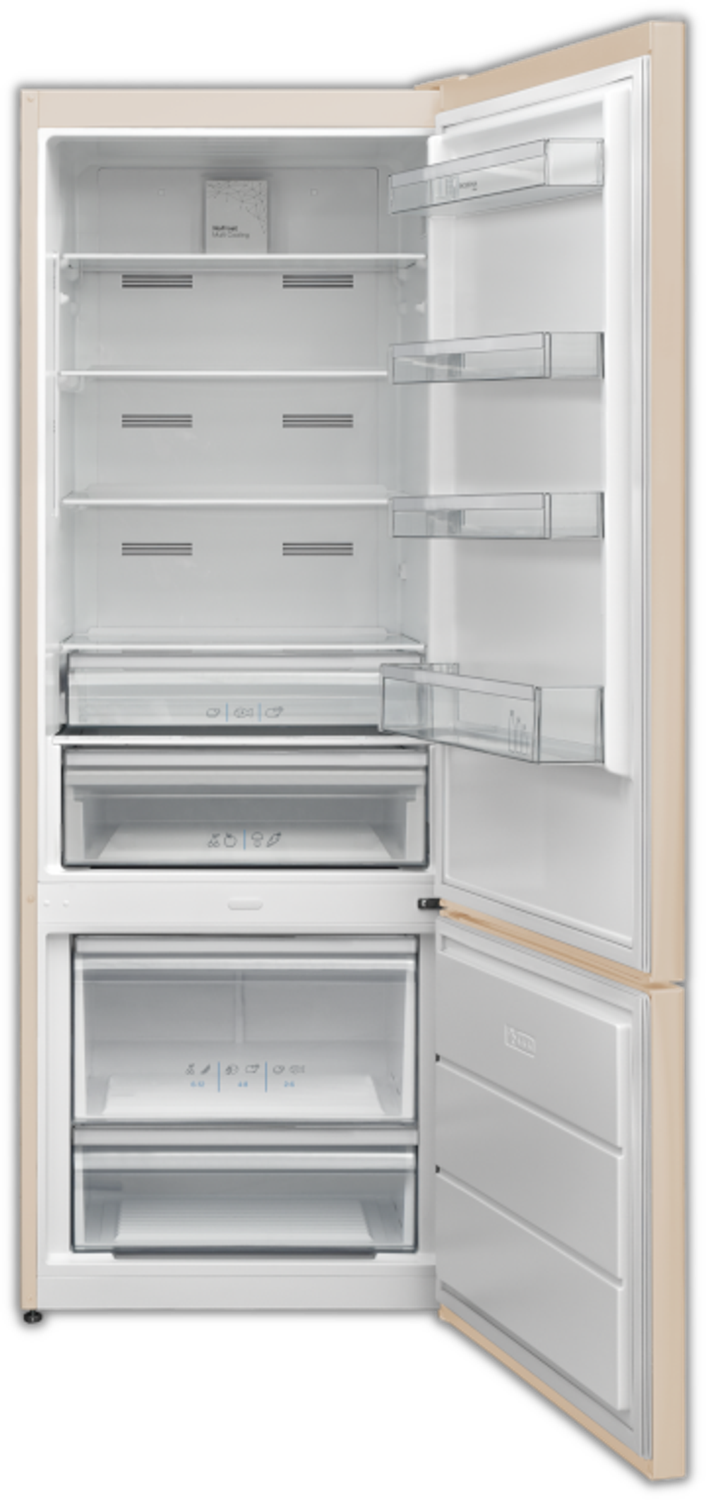 Холодильник VESTEL Bojena BF 482 NFBRBG