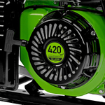 Генератор бензиновый БС-8000, 6,6 кВт, 230В, четырехтактный, 25 л, ручной стартер Сибртех