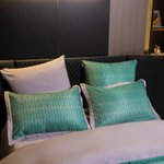 КПБ Сатин MS на резинке MSR016, Семейный, 4 наволочки, простынь 140*200*30