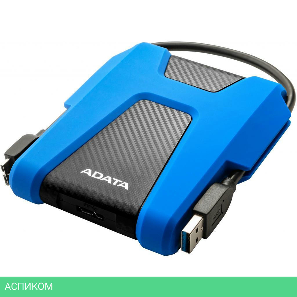 Внешний накопитель A-Data HD680 1Tb AHD680-1TU31-CBL синий