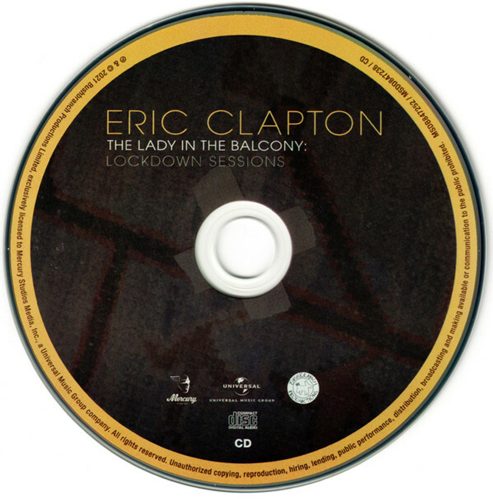 Eric Clapton / The Lady In The Balcony: Lockdown Sessions (Blu-Ray+CD)