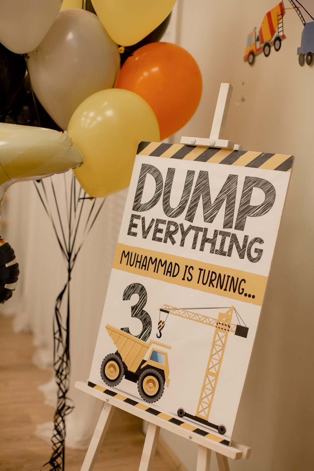 Construction Party for boy