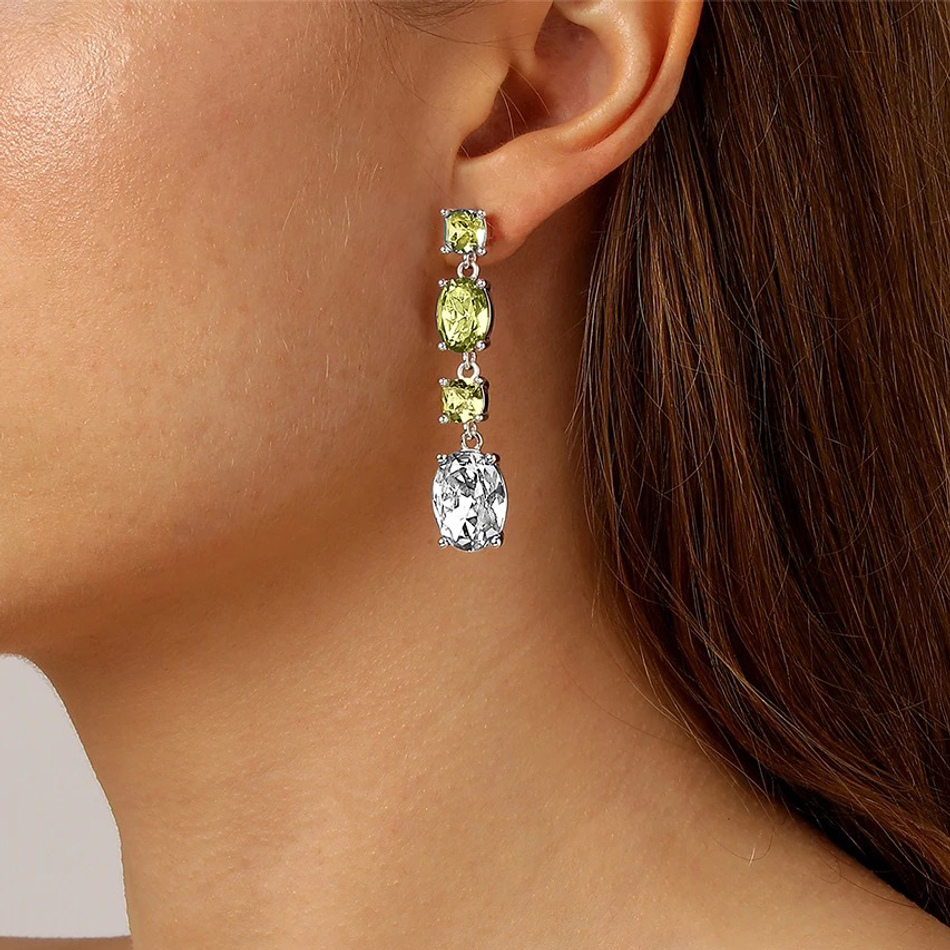 Серьги Dyrberg Kern CORNELIA SS YELLOW/CRYSTAL 420076