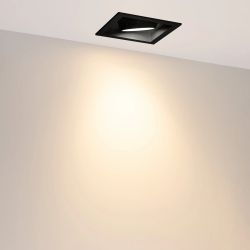 Светильник MS-VORTEX-BUILT-S140x140-30W Warm3000 (BK-BK, 50 deg, 230V) (Arlight, IP20 Металл, 5 лет) 057956