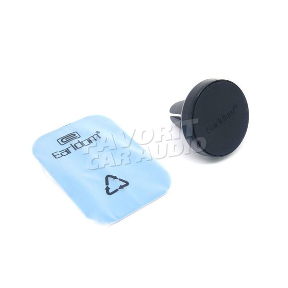 Держатель Earldom ET-EH53 пластик воздуховод магнит чёрный