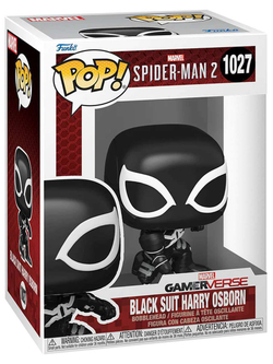 Фигурка Funko POP! Bobble Marvel Games Spider-Man 2 Harry Osborn (Black Suit) (1027) 80328