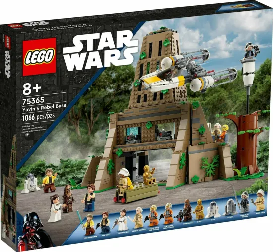 Конструктор LEGO Star Wars 75365 Yavin 4 Rebel Base