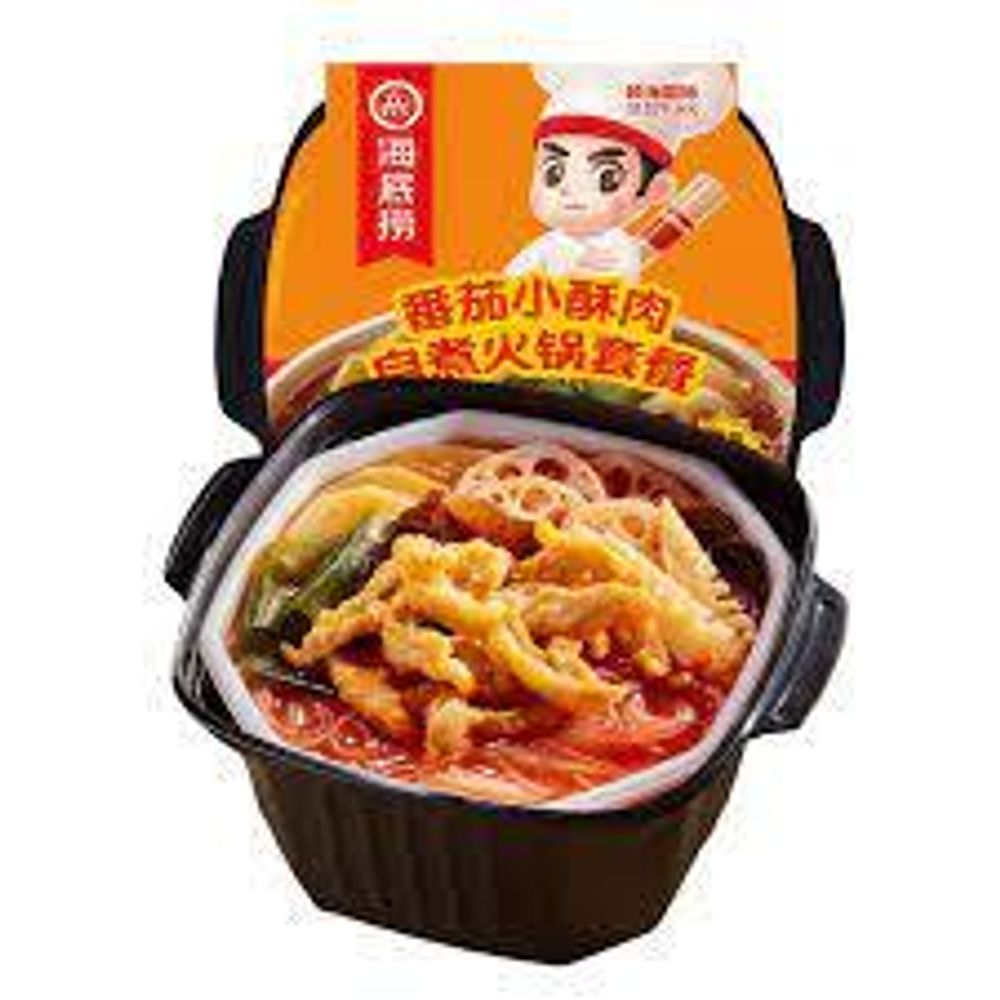 Лапша саморазогревающаяся со вкусом пряной свинины Haidilao 275г