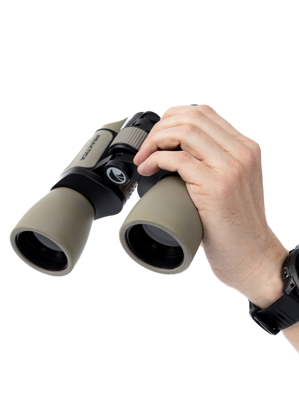 Бинокль Praktica Falcon 20x50 туристический для охоты рыбалки , песочный