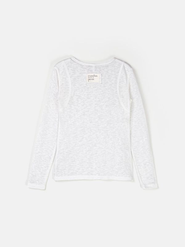 Лонгслив Slim Fit 