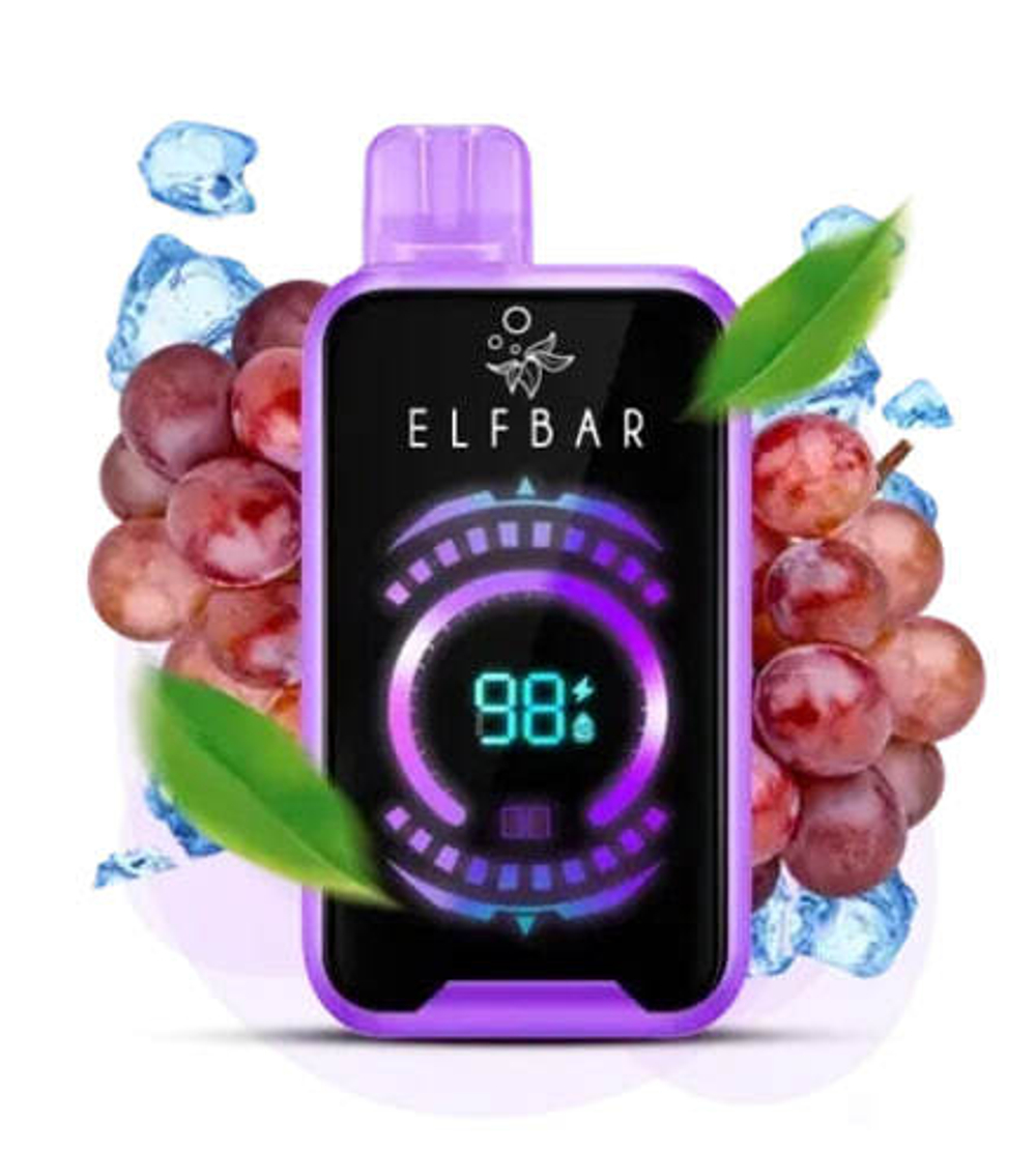 ELF BAR RAYA D2 - Grape Ice (5% nic)