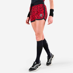 Женские теннисные шорты Hydrogen Tech Panther Shorts Women - Red, Black