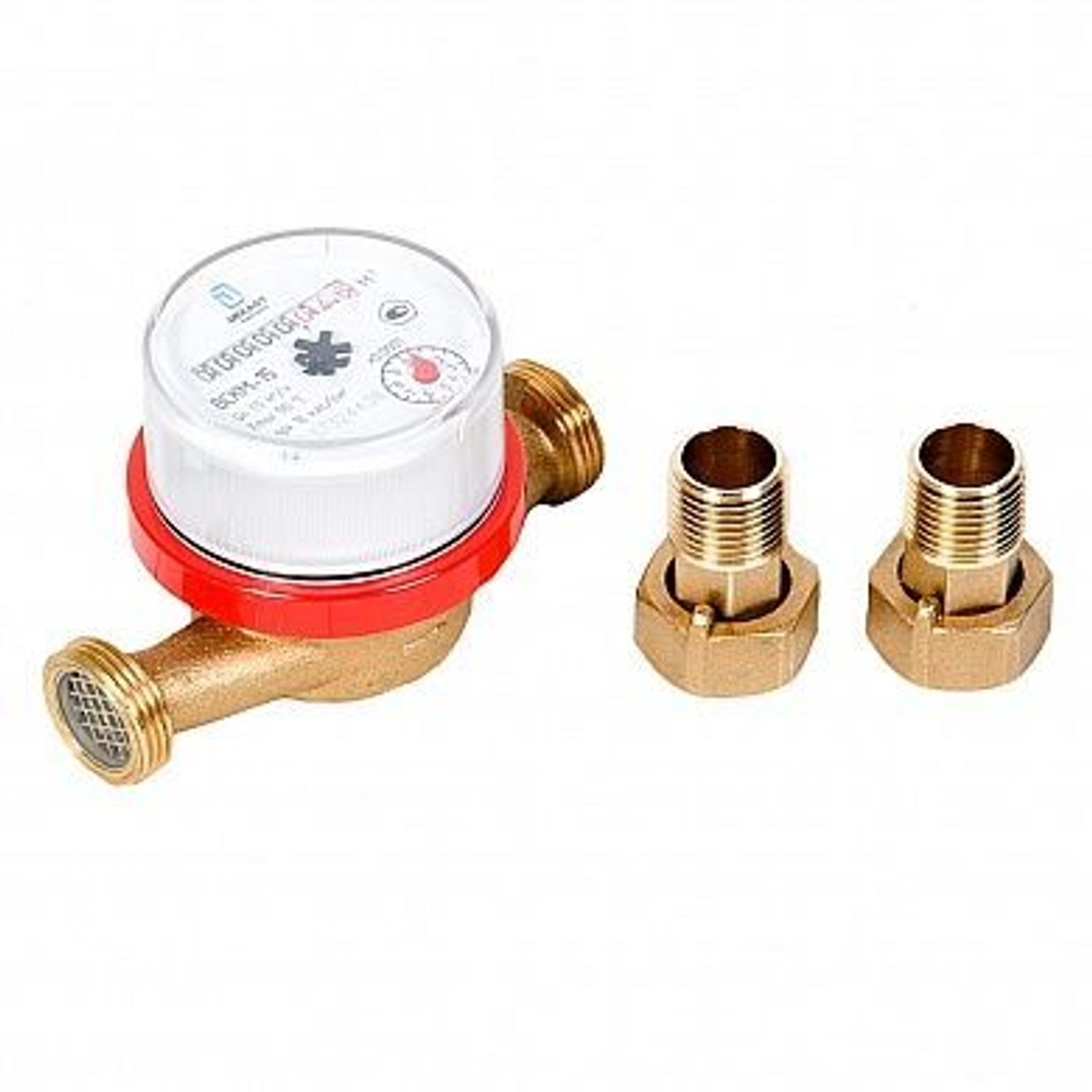 Счетчик воды Decast ВСКМ-15 (110мм, с КМЧ и обрат. клапан.)