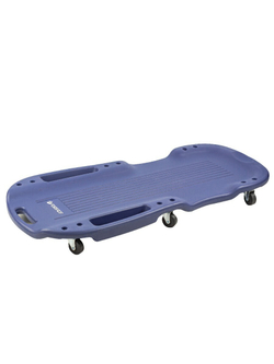 Лежак пластиковый подкатной на 6-ти колесах Forsage F-TRH6803-6