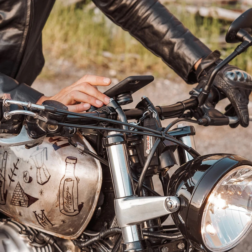 Крепление для телефона на руль мотоцикла SP Connect SPC+ Moto Mount PRO