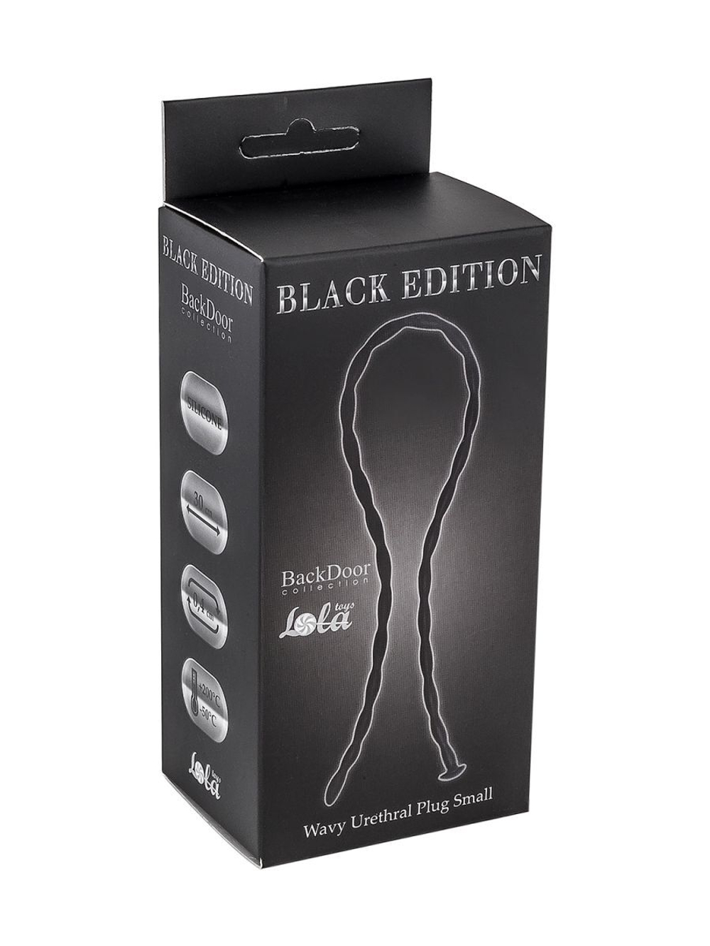 Силиконовый уретральный массажер Wavy Urethral Plug Small - 30 см