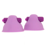 Виброприсоски-стимуляторы на соски PipeDream Fantasy for Her Vibrating Nipple Suck Purple 492012