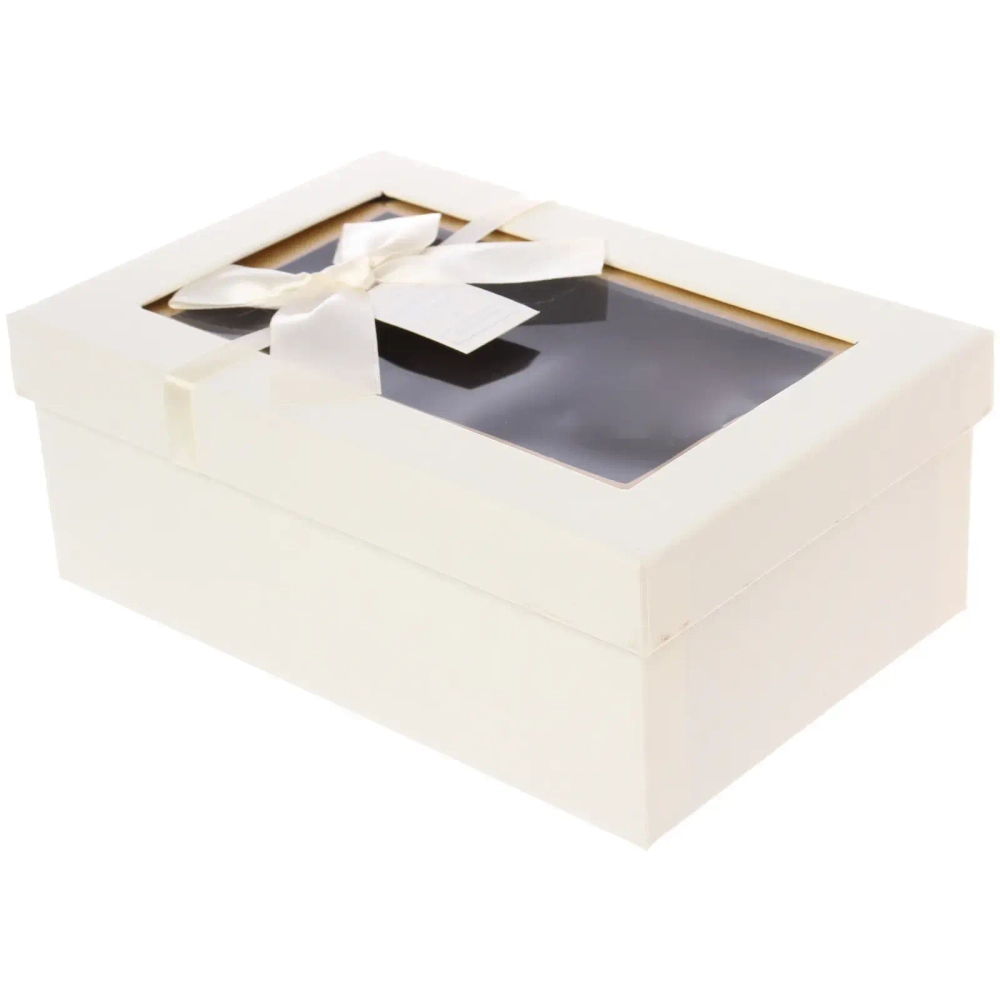 Коробка подарочная «Нежная душа» 21*14*8 см, Молочный