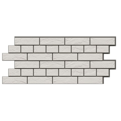 Термосайдинг "Венецианский 0,2" (Белый) 925х438х20 (уп. 11 шт.)