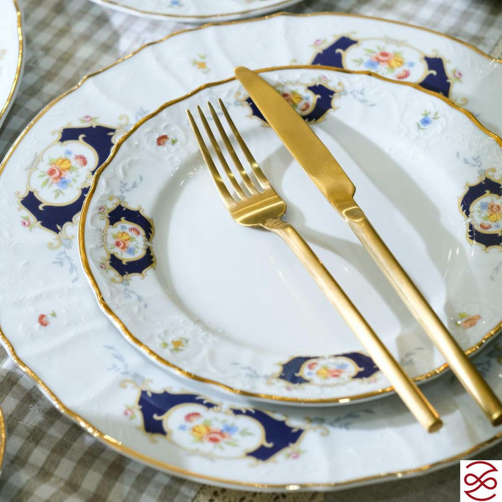 Набор тарелок Bernadotte Синий глаз 25 см(6 шт)