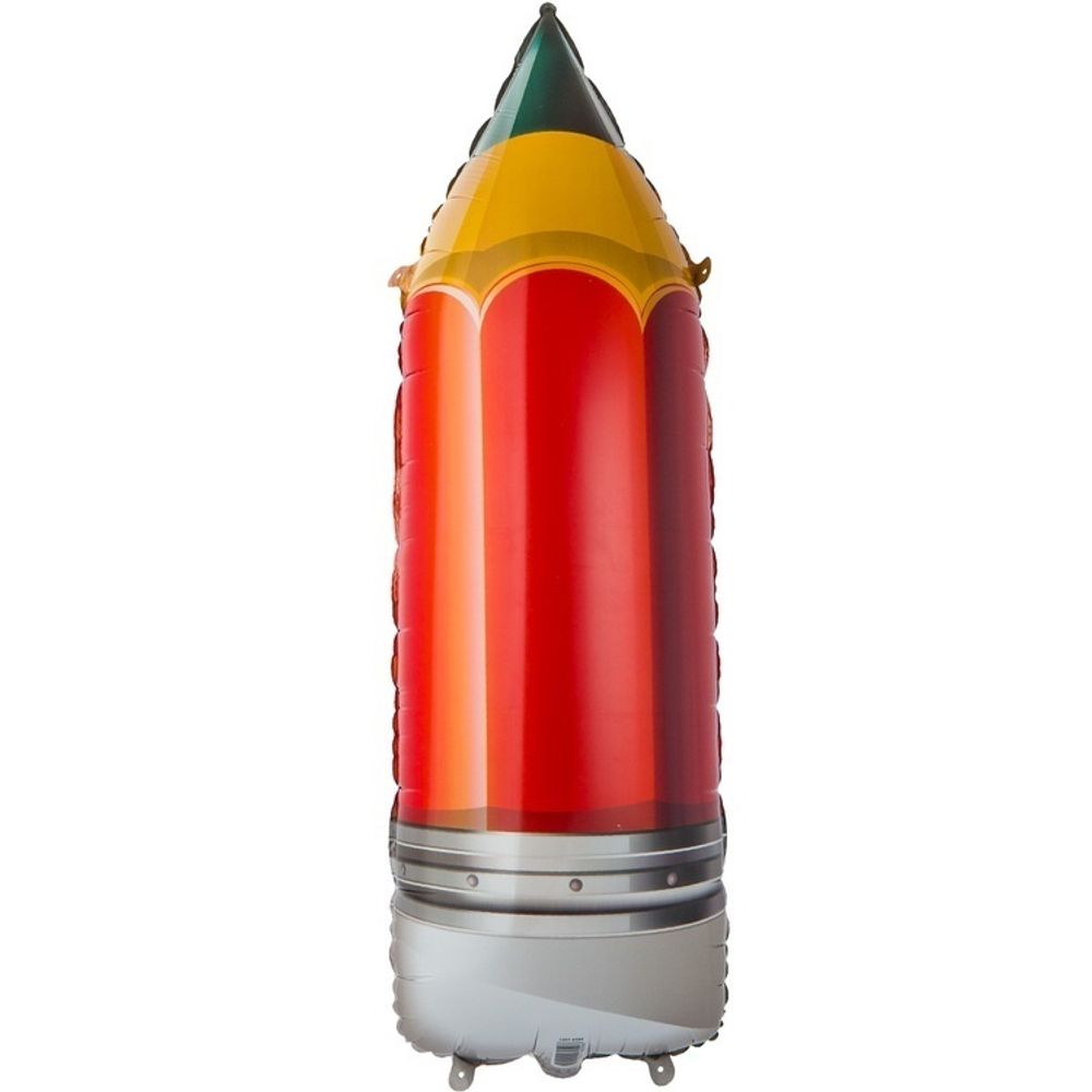 Шар фигура "Карандаш" (Веселая затея) 31"/80 см