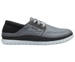 Кеды Crocs Santa Cruz Playa Lace-Ups Серые