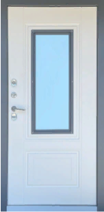 Входная дверь Лорд Грей: Размер 2050/860-960, открывание ЛЕВОЕ