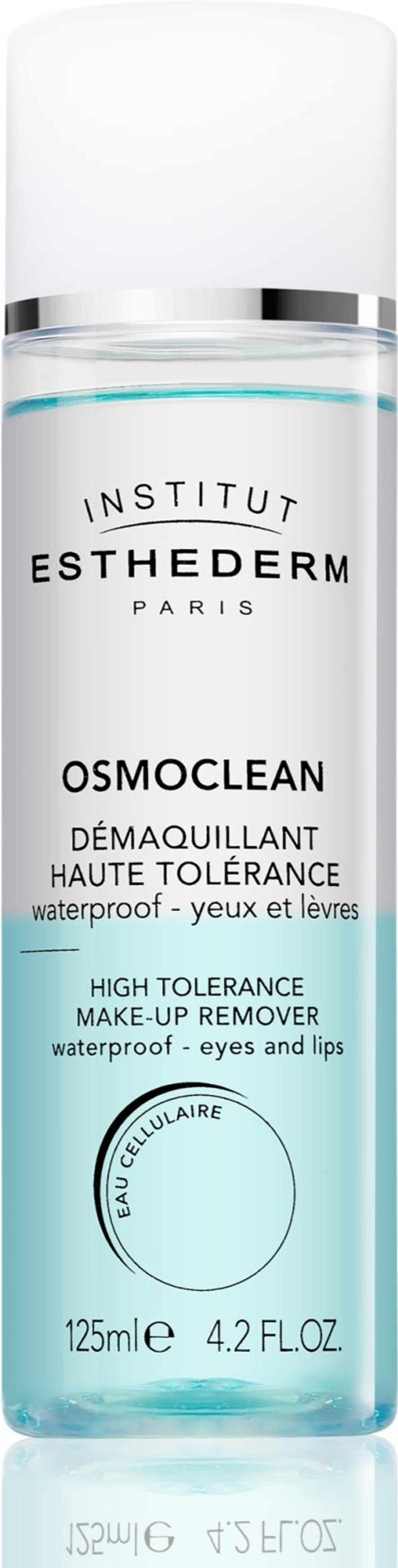 Institut Esthederm Osmoclean High Tolerance Make-up Remover - двухфазное средство для снятия макияжа с глаз и губ /   125  ml  / GTIN 3461020013192