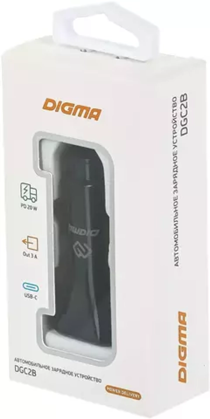 АЗУ 20W USB-C 3A DIGMA black