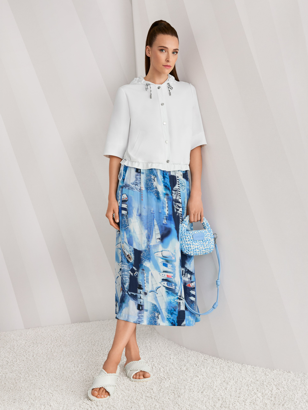 Жакет из хлопка и модала