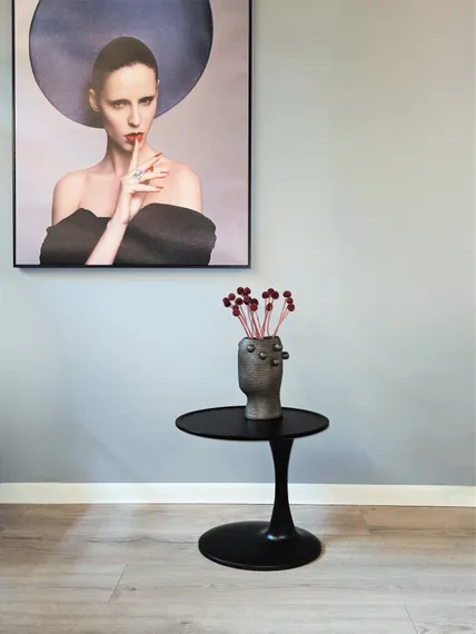 Приставной журнальный столик Awa, черный