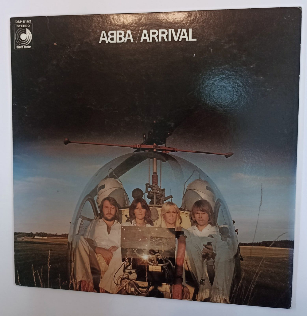 Винтажная виниловая пластинка ABBA Arrival (Japan 1978) (Money, Money, Money, Dancing Queen)