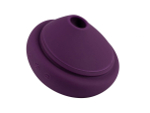 Фиолетовый вакуум-волновой вибратор в форме капкейка