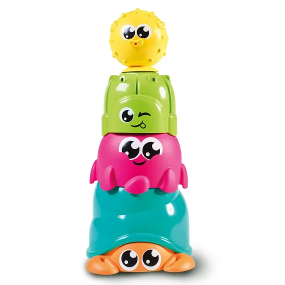 Игрушка для ванной Tomy Морские брызгалки 4в1 E73221C