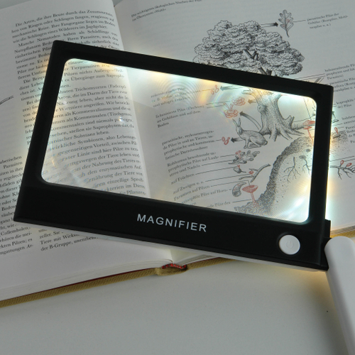 Лупа складная Veber MG1810 с подсветкой