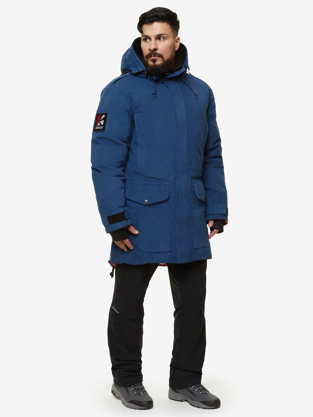 Куртка мужская пуховая BASK PUTORANA V4 деним