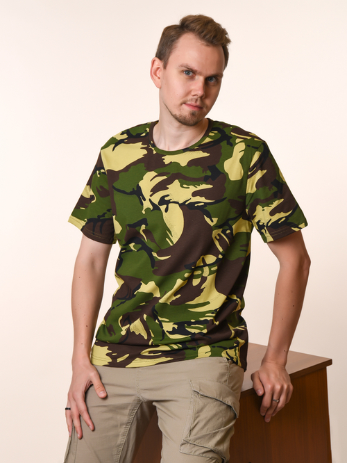 Футболка мужская камуфляжная