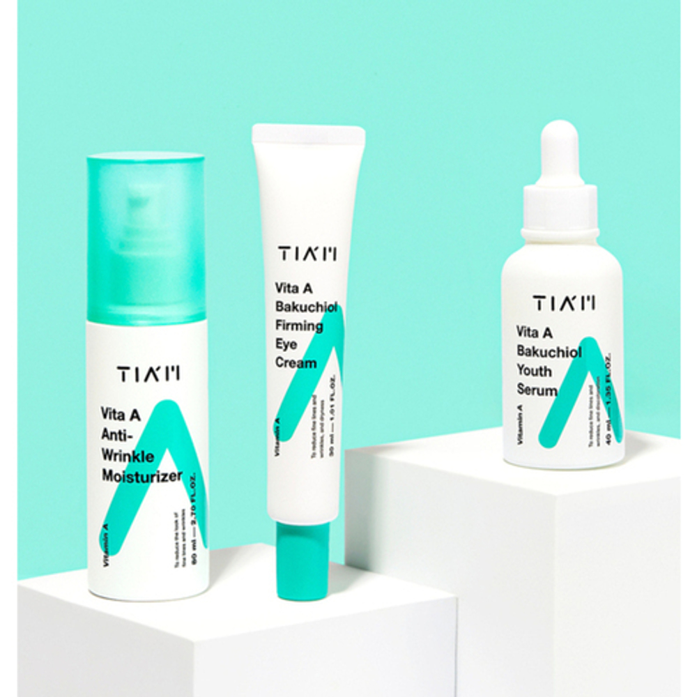 TIAM Крем-эмульсия против морщин с ретинолом - Vita A Anti-Wrinkle Moisturizer, 80мл