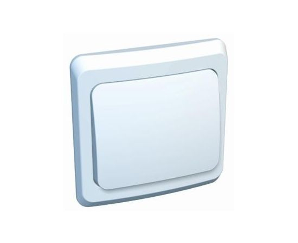 Schneider Electric Этюд  Белый  Переключатель 1-клавишныйавишный скрытая установка BC10-004B