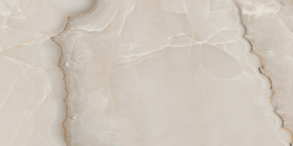 Керамогранит Lina полированный бежевый ректификат 60x120 A17436