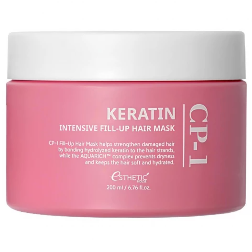 Регенерирующая маска для сухих и поврежденных волос с кератином Esthetic House CP-1 Keratin Intensive Fill-up Hair Mask