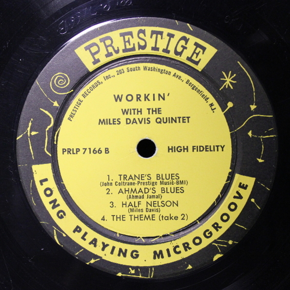 The Miles Davis Quintet / Workin' With The Miles Davis Quintet (LP)