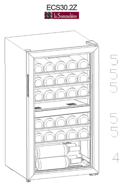 Винный шкаф La Sommeliere ECS30.2Z