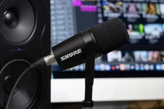 Микрофон для стриминга и игр Shure MV7X