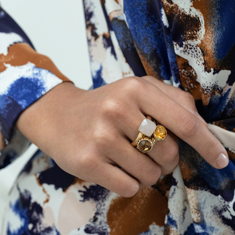 Кольцо Qudo FIRENZE 16.5 (G) White 107001/40-5420 16.5 размер 16,5