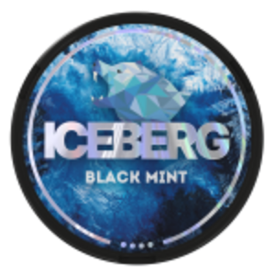 ICEBERG 75mg BLACK MINT